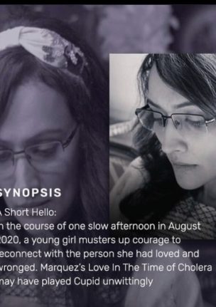 A short hello poster