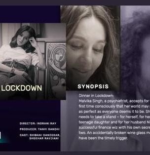 Dinner in Lockdown poster